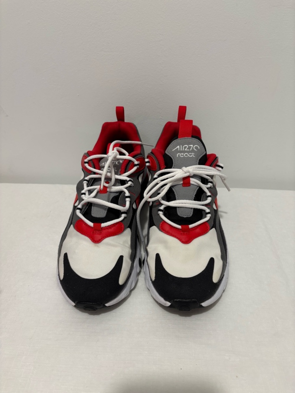 Nike Kids Sneakers in Red, Black & White